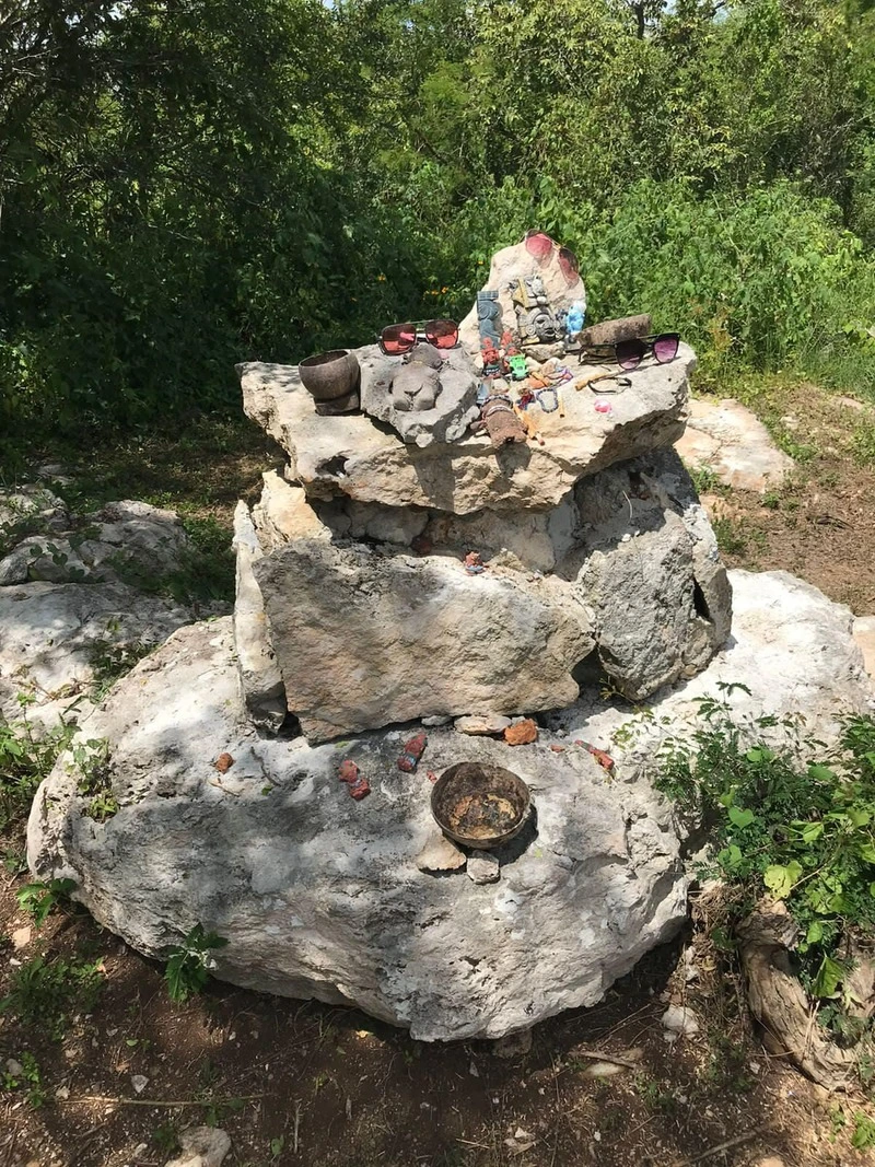 Mayan Altar at Kampepén