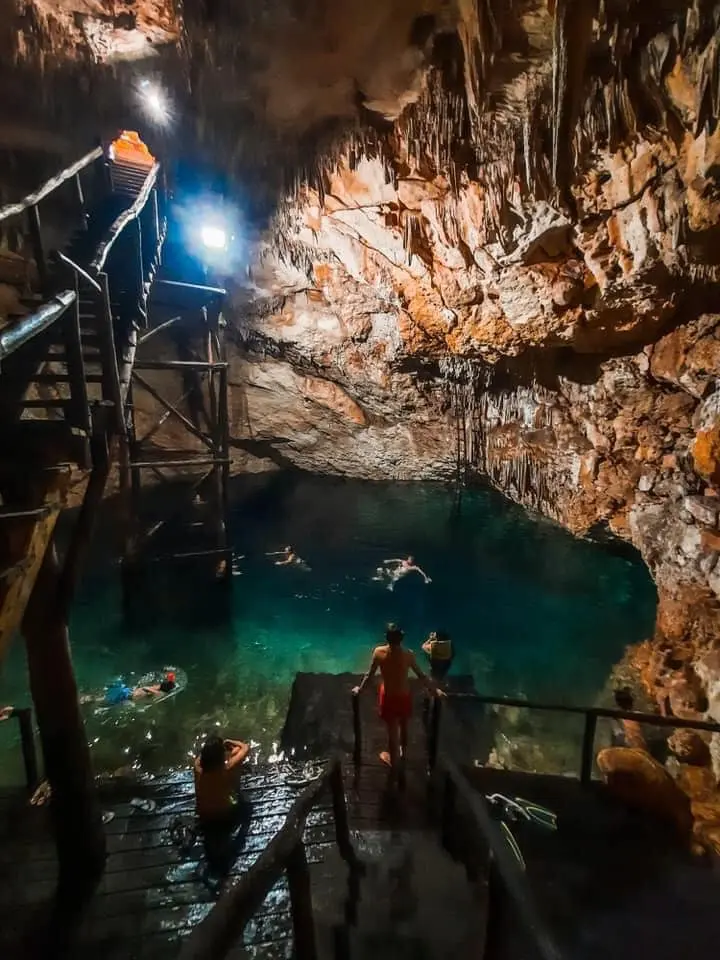 Cenote la Noria in Homún