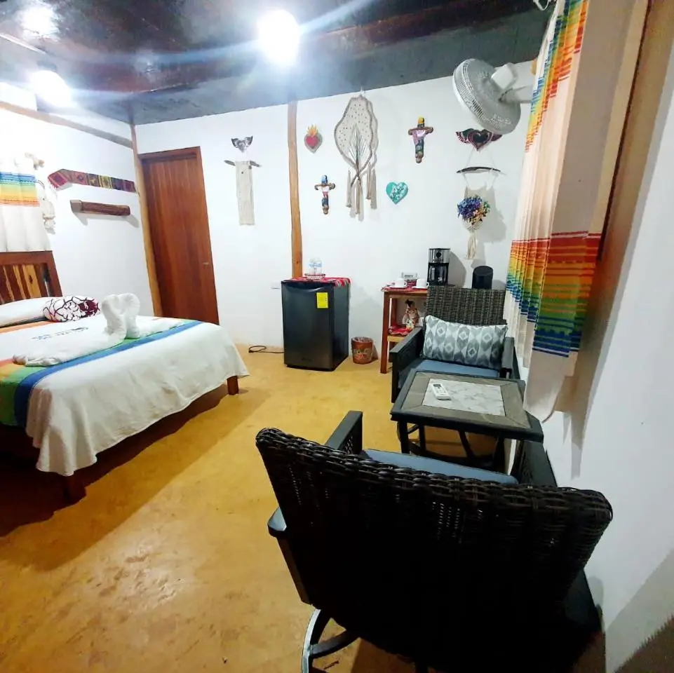 Cenote San Isidro Cabin Room